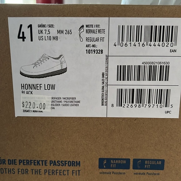 Birkenstock Honnef Low size 41 regular black - Picture 8 of 8